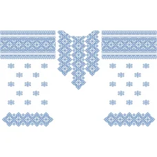 БЖ-065 Заготовка женской сорочки. Барвиста Вишиванка