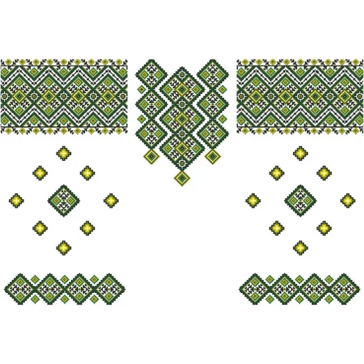 БЖ-073 Заготовка женской сорочки. Барвиста Вишиванка