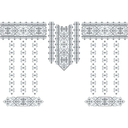 БЖ-083 Заготовка женской сорочки. Барвиста Вишиванка