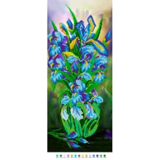ПН-011 Ирисы. Схема для вышивки бисером ТМ Вышиванка