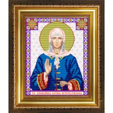 VIA-4053 Св. Блаженная Ксения Петербуржская. Схема для вышивки бисером. АртСоло