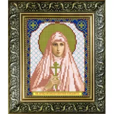VIA-5052 Св.Мученица Великая Княгиня Елизавета. Схема для вышивки бисером. АртСоло