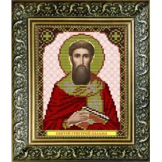 VIA-5057 Св.Григорий Палама. Схема для вышивки бисером. АртСоло