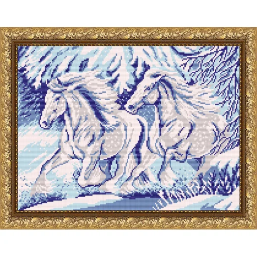 VКA-3043 Пара. Схема для вышивки бисером. АртСоло