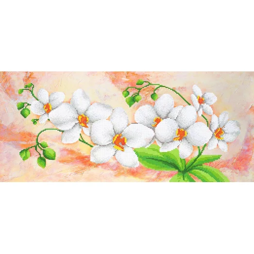 А-047 (24*55) Цветы. Схема для вышивки бисером СвитАрт 