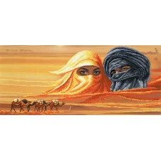 А-093(24*55) Схема для вышивки В пустыне. Схема для вышивки бисером СвитАрт