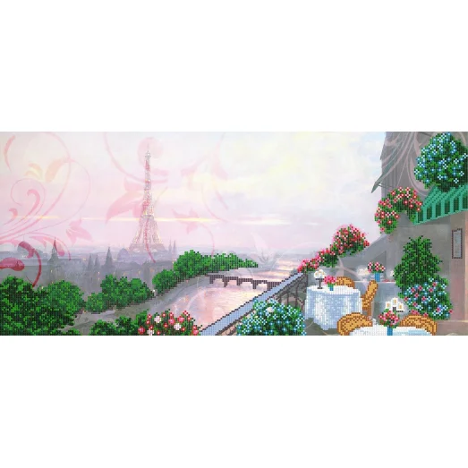 A-122a (25*55) Париж. Схема для вышивки бисером СвитАрт