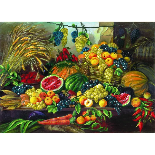 А-171 (А3) Летние дары. Схема для вышивки бисером СвитАрт