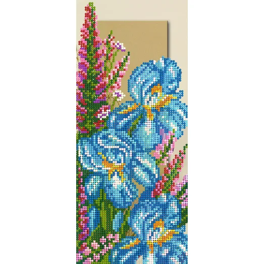 А-208b(11*26) Схема для вышивки Ирис. Схема для вышивки бисером СвитАрт