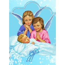 A-224b (А3) Метрика для мальчика. Схема для вышивки бисером СвитАрт