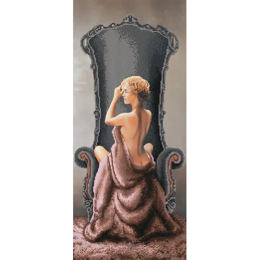 А-248 (24*55) Обнаженная девушка. Схема для вышивки бисером СвитАрт
