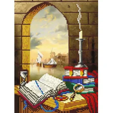 A-305 Вид из окна. Схема для вышивки бисером СвитАрт