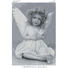 БА2-045 Милый ангел. Схема для вышивки бисером Вышиванка