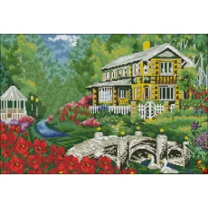 ФПК-2008 Летняя дача. Схема для вышивки бисером Феникс