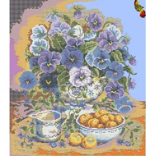 ФЧК-2019 Лиловый джем. Схема для вышивки бисером Феникс