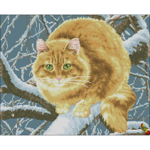 ФПК-2135 Рыжее солнышко. Схема для вышивки бисером Феникс