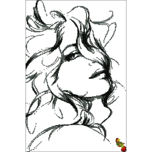 ФЧК-2005 Сюзанна. Схема для вышивки бисером Феникс