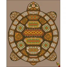 ФЧК-2084 Тотемные животные черепаха Схема для вышивки бисером Феникс