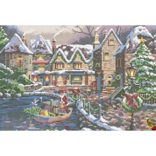 ФПК-2028 Вечер перед Рождеством. Схема для вышивки бисером Феникс