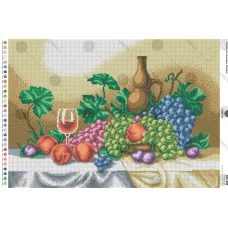 А2Н_029 Виноградная композиция. Схема для вышивки бисером ТМ Virena 