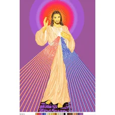 А3-18-015 Иисус. Канва для вышивки нитками Вышиванка