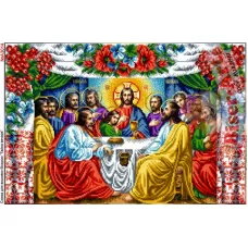 ВА-3014А (А2) Тайная Вечеря. Схема для вышивки бисером БисерАрт