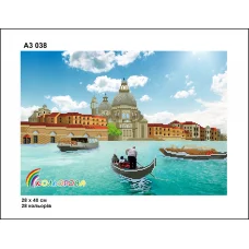 КЛВ-038 (А3) Венеция. Схема для вышивки бисером Кольорова