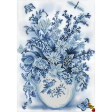 ФЧК-3372 Хрустальный букет. Схема для вышивки бисером Феникс