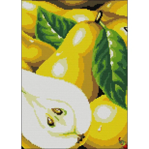 ФПК-3173 Летние витамины Груша Схема для вышивки бисером Феникс