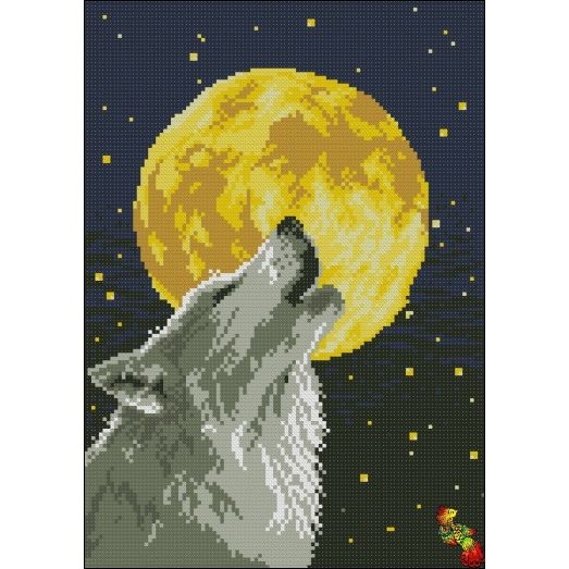 ФПК-3150 Магия луны. Схема для вышивки бисером Феникс