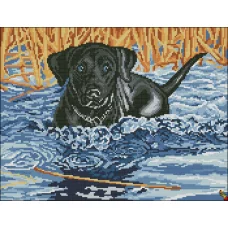 ФПК-3159 Принеси палку. Схема для вышивки бисером Феникс