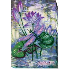 АВ-417 Среди кувшинок. Набор для вышивки бисером. Абрис Арт