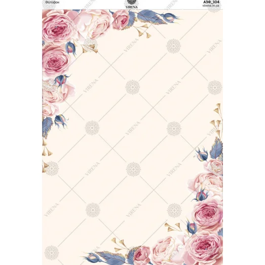 А3Ф_104 Фотофон. Схема для вышивки бисером ТМ Virena