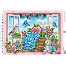 А3Н_348 Сказочное утро. Схема для вышивки бисером ТМ Virena