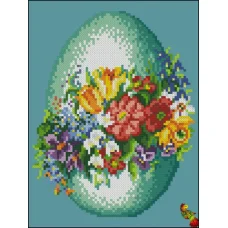 ФЧК-4212 Декоративное пасхальное яйцо. Схема для вышивки бисером Феникс