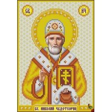 ИК4-0230(3) Святой Николай Чудотворец, золото. Схема для вышивки бисером Феникс
