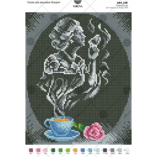 А4Н_198 Для неё. Схема для вышивки бисером ТМ Virena