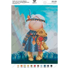 А4Н_204 Чунга Чанга. Схема для вышивки бисером ТМ Virena