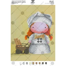 А4Н_137 Поваренок. Схема для вышивки бисером ТМ Virena