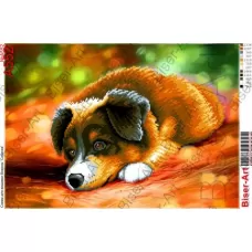 ВА-552А (А3) Собачка. Схема для вышивки бисером БисерАрт