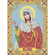 ИК5-0185 Иулия Корсиканская (Юлия). Схема для вышивки бисером Феникс
