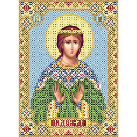 ИК5-0179 Надежда Римская. Схема для вышивки бисером Феникс