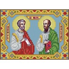 ИК5-0147 Святые апостолы Пётр и Павел. Схема для вышивки бисером Феникс