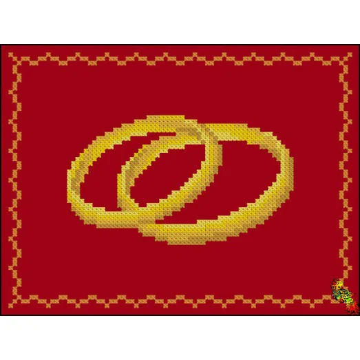 ФЧК-5116 Свадебный оберег. Схема для вышивки бисером Феникс