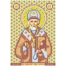 ИК5-0144(3) Святой Николай Чудотворец (золото). Схема для вышивки бисером Феникс
