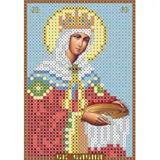 ИК6-0067 Елена Константинопольская. Схема для вышивки бисером Феникс