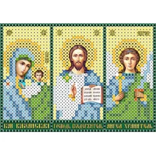 ИК6-0048 Иконостас Защиты. Схема для вышивки бисером Феникс