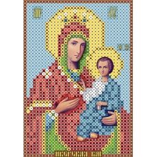 ИК6-0044 Иверская икона Божей Матери. Схема для вышивки бисером Феникс