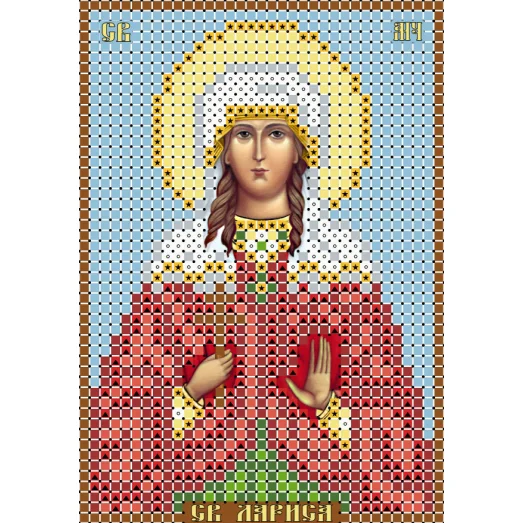 ИК6-0121 Лариса Готфская. Схема для вышивки бисером Феникс