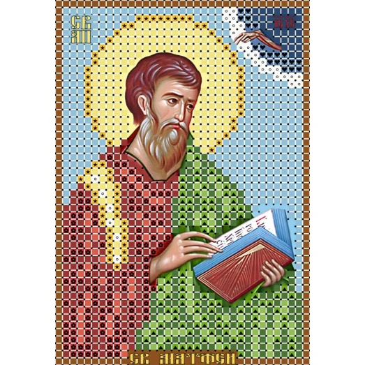 ИК6-0094 Левий Матфей (Матвей). Схема для вышивки бисером Феникс